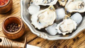 shellfish such as crab, clams, lobster and mussels are high in zinc